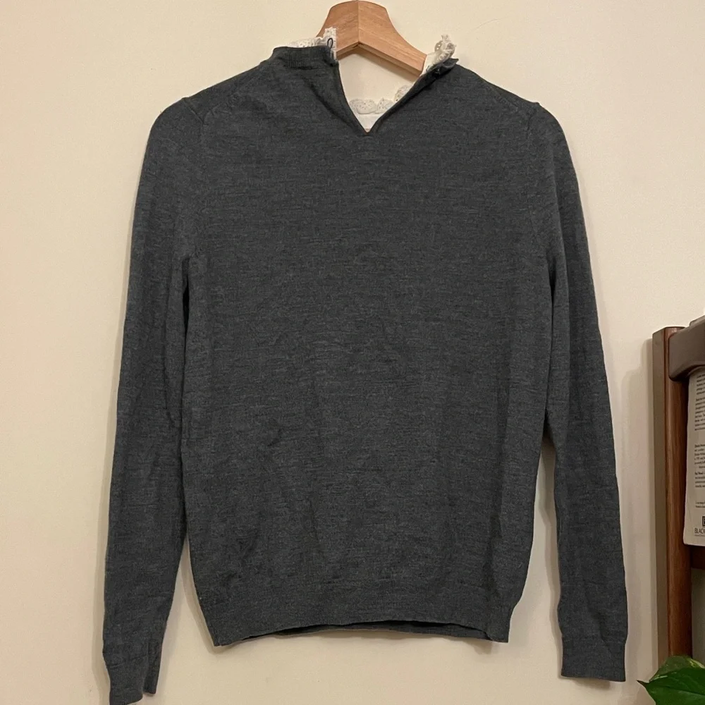 Sézane Eduardo 100% Merino Wool Sweater Size S - Picture 6 of 9